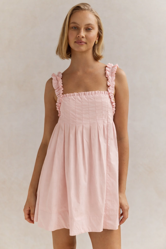 RUNWAY SCOUT | Pink Lila Mini Dress | Size 6