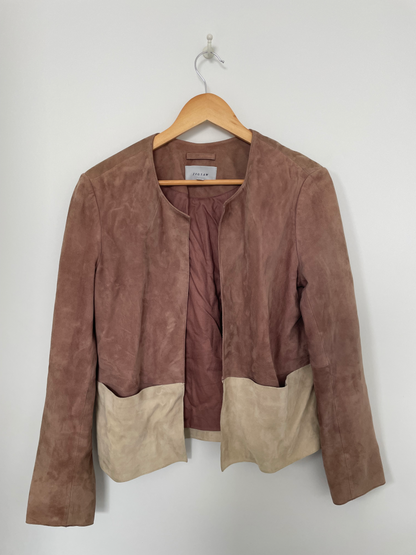 JIGSAW | Suede Jacket | Size 10