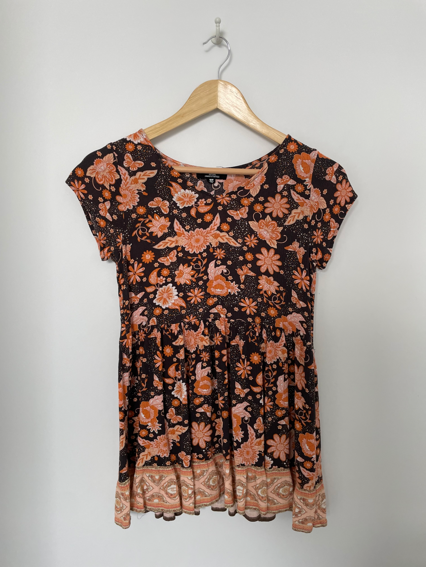 RIP CURL | Floral Blouse | Size 8 - 12