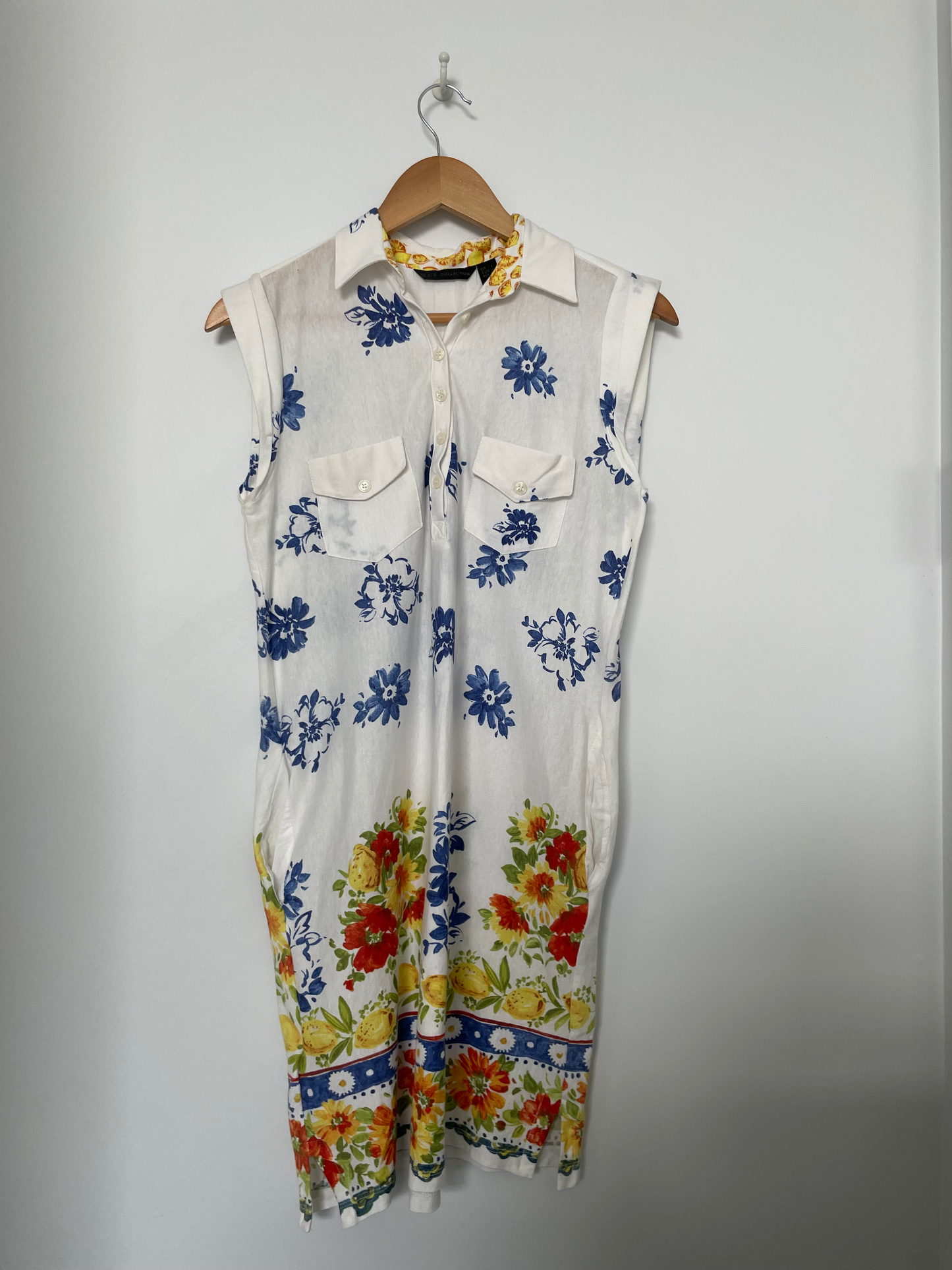 MNG COLLECTION | Mediterranean Floral Mini Dress | Size S